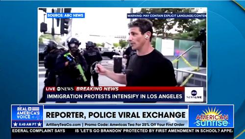 ICE Riots in LA 6-16-2025 ~ABC News Reporter Clash with Police~ 2