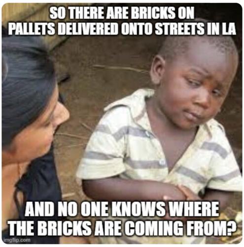LA bricks from?