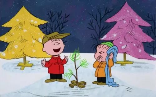 merry christmas charlie brown & linus