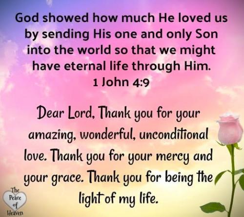 061025 - God showed love 1 John 4-9