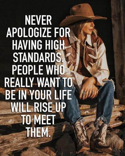 High standards