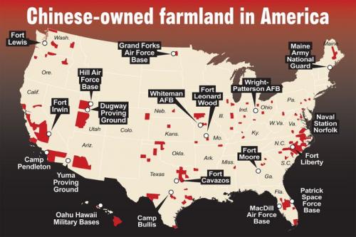 Chinese owned farmland in the US