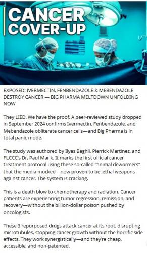 IVERMECTIN_FENBENDAZOLE_&_MEBENDAZOLE_DESTROY_CANCER1