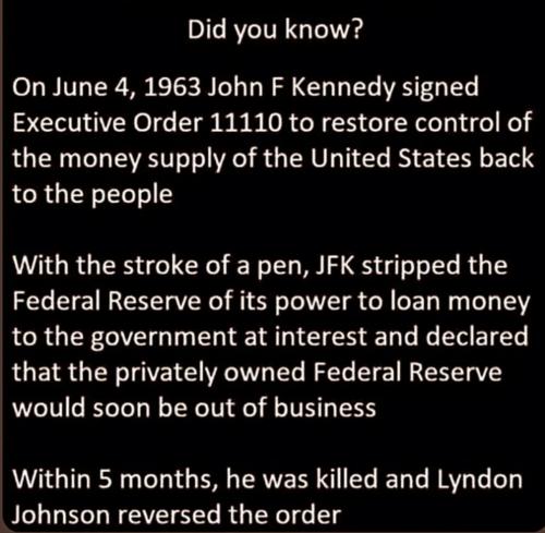 JFK 1963 Fed