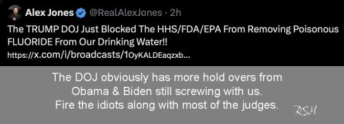 DOJ & flouride