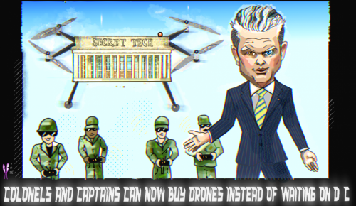 Pete Hegseth Political Cartoon pentagon
