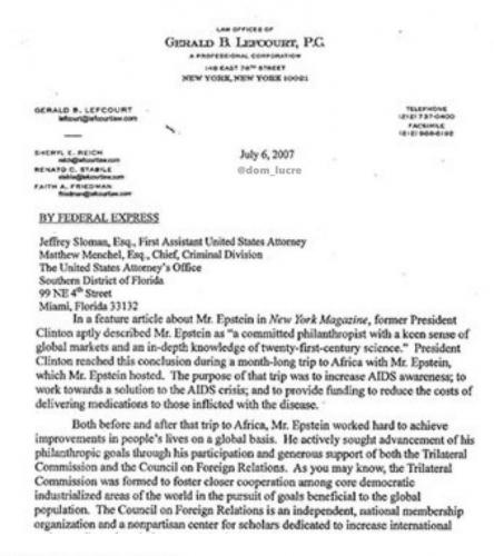 EPSTIEN CLINTON