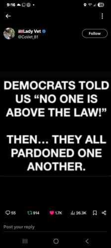 They say one thing and do another  wk