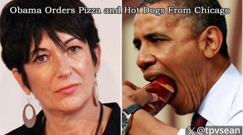 Obama Orders Pizza and Hot Dogs From Chicago