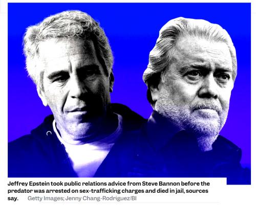 Steve Bannon and Jeffery Epstein 2