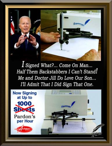 Biden's Autopen ~Treason Against The Nation~
