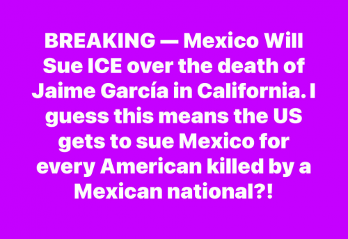 Mexico plans to sue ICE