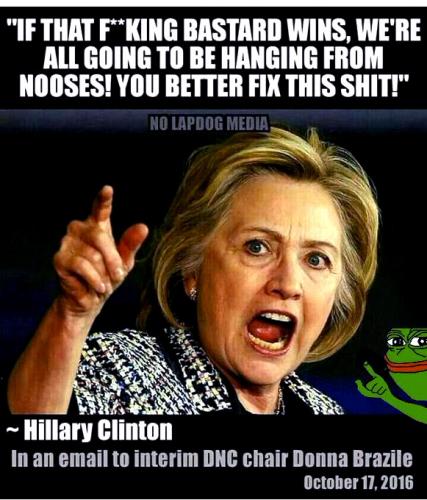 Hillary Clinton E-mail to DNC Chair Donna Brazile