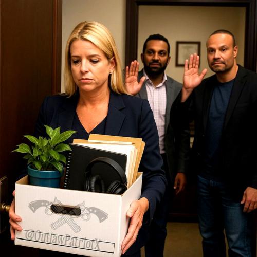 Pam Bondi Packing Her Boxes