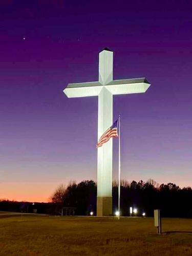 Flag - With giant cross
