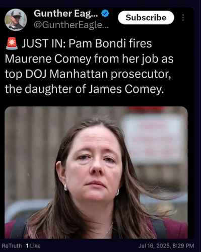 7-16-25 #MaureneComey