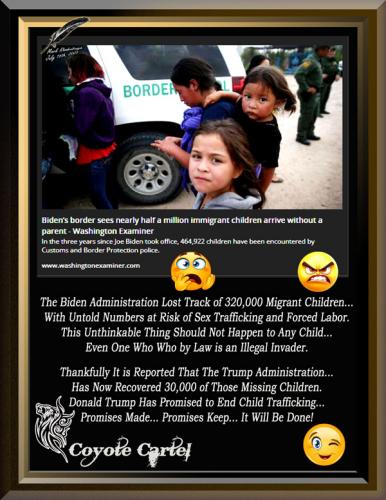 30,000 of Biden's Missing Children Has Now Recovered The Trump Administration 2