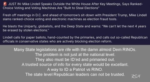 Lindell 2025 elections