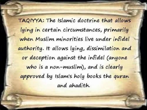 Taqiyya LIES