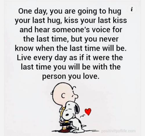 Live - Every day as if it will be your last