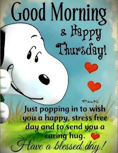 071025 - Snoopy popping in Thursday
