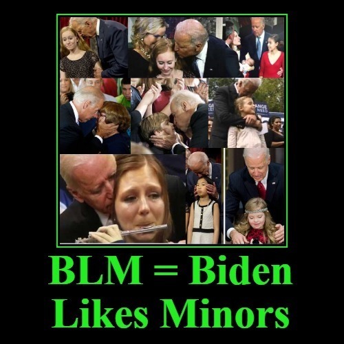 biden likes minors