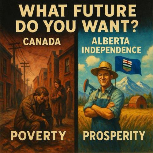 Alberta Mad 3 - the two P - poverty the canadian way under liberal gov't or PROSPERITY ALBERTA FIRST