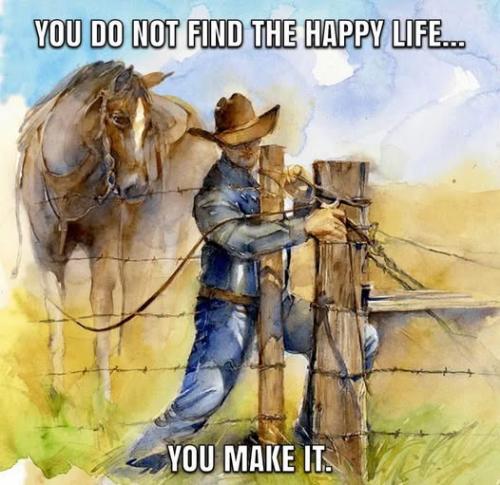 The happy life
