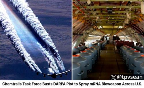 Chemtrails Task Force Busts DARPA Pilot to Dray Cioweapon Across U.S