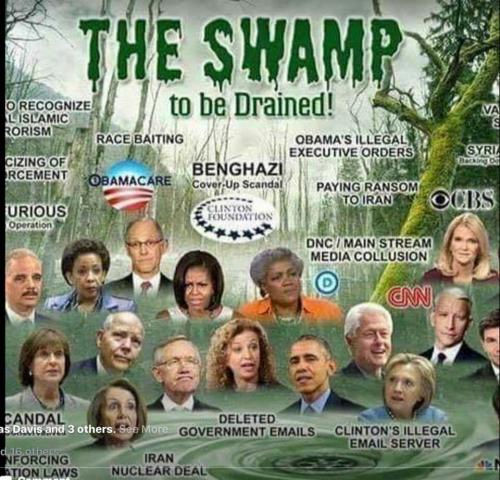 swamp democrats deep state liberal perv ugly