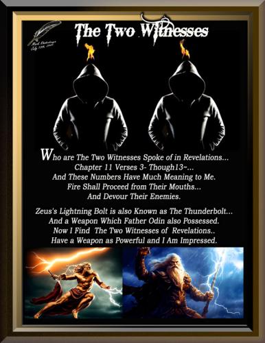 The Two Witnesses  in Revelations