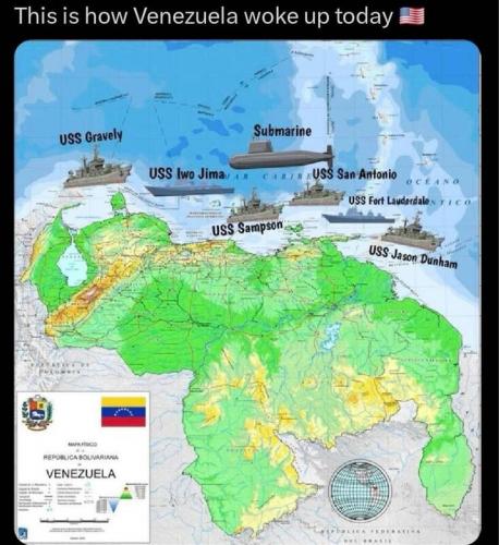 This is how Venezuela woke up today