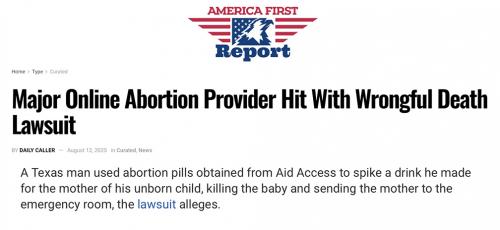 wrongful baby death