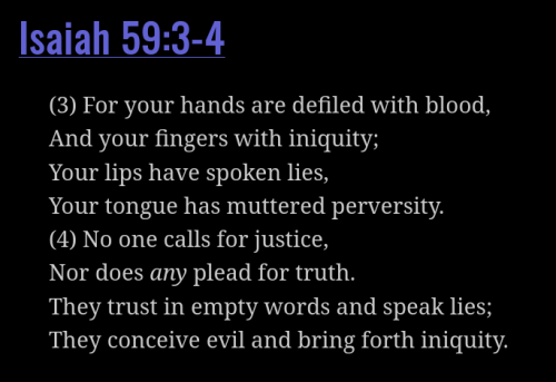 Isaiah 59:3-4
