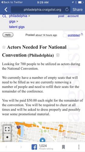 CRAIGSLIST 2020 actors-dnc