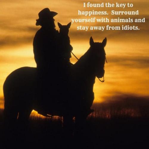 I found the key to happiness