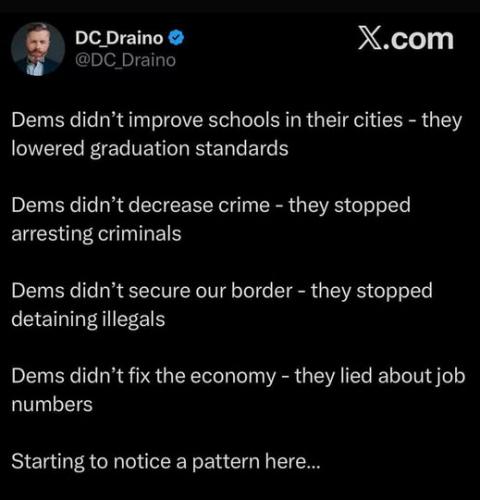 Dems didn't