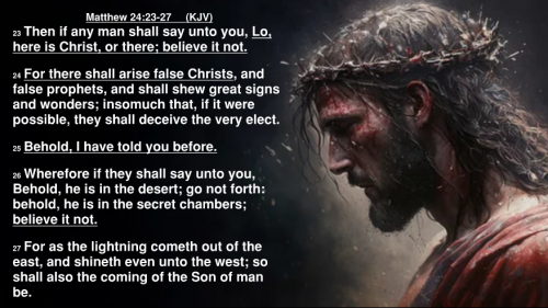 Matt 24.23