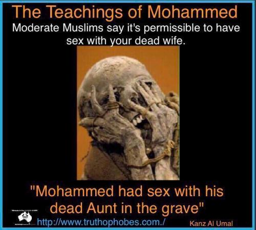 when it comes to muhammad, anything is believable