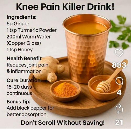 Knee Pain Killer Drink!   au