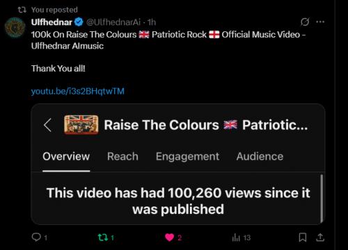 Ulfhednar twitter Screenshot