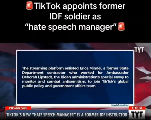 9-23-25 Tik Tok Hires Erika Mindel