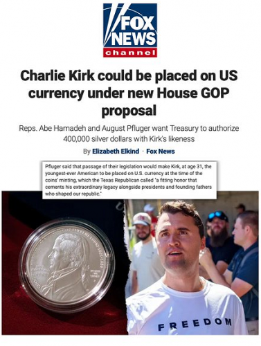 9-24-25 #CharlieKirkSilverDollar