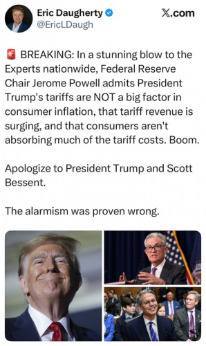 9-23-25 Tariff's Not a Factor