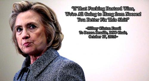 Hillary Clinton Email to Donna Brazille