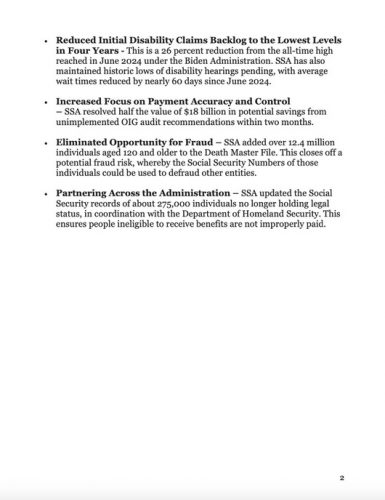 #SSA Accomplishments under Trump Pg2