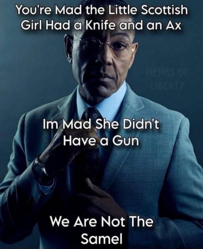 mad she didn't have a gun