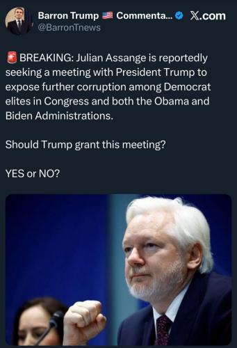 ASSANGE  GETTR