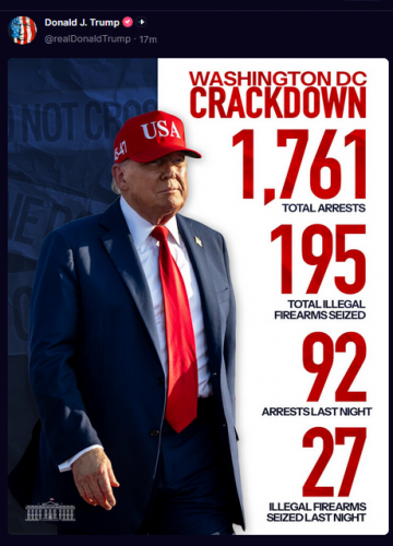 9-4-25 Washington DC Crackdown