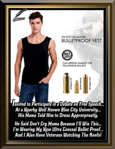 Ultra Conceal Bullet Proof Body Armor
